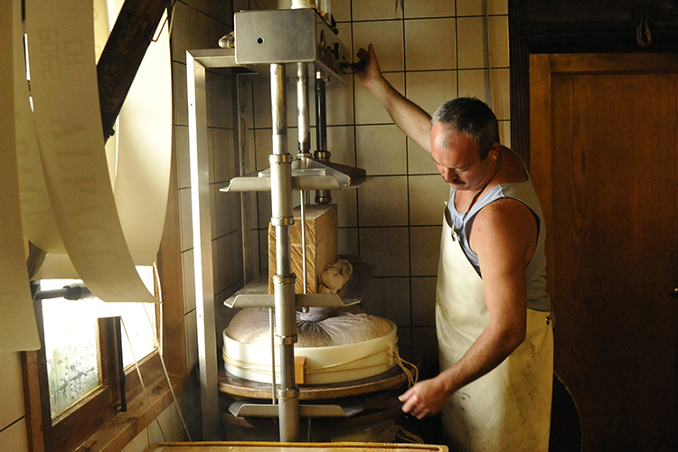 première mise sous presse