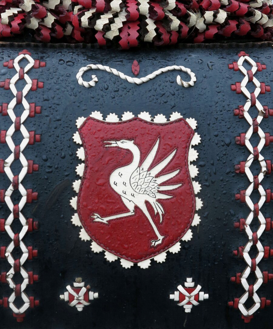 Blason de la Gruyère sous la neige