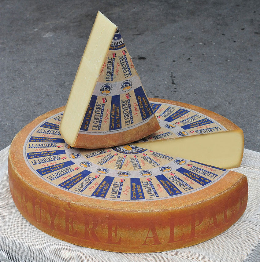 Meule de Gruyère d'alpage