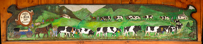 Poya, montée à l'alpage