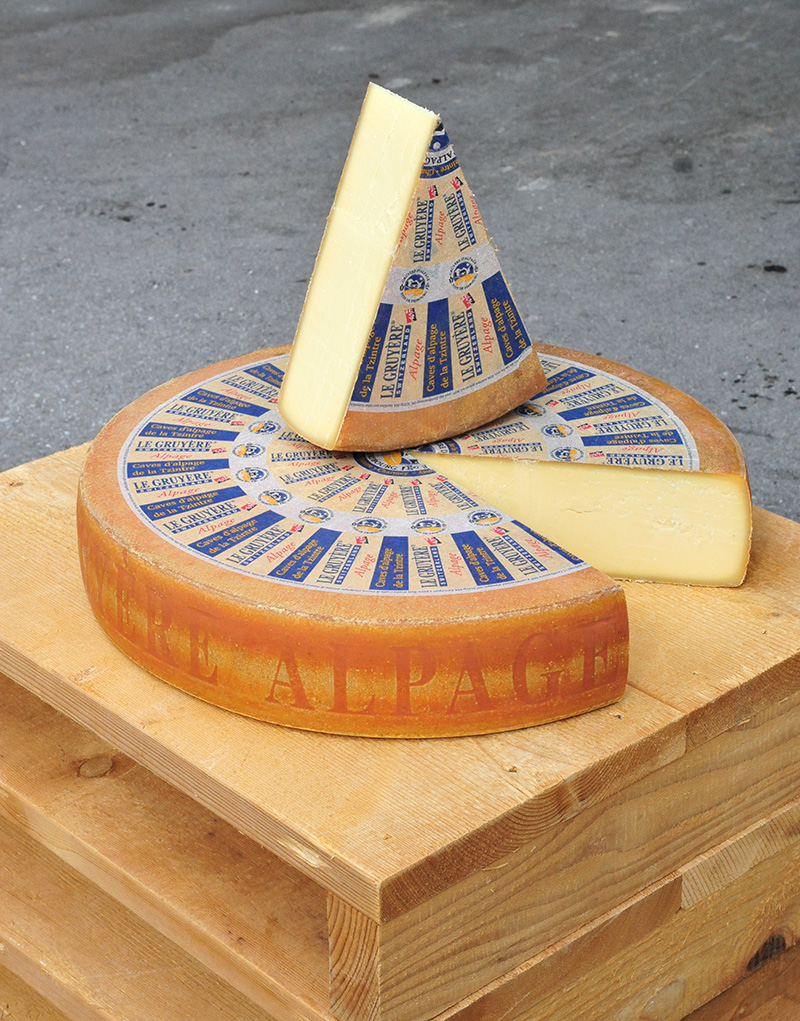 un gruyère prêt à vendre